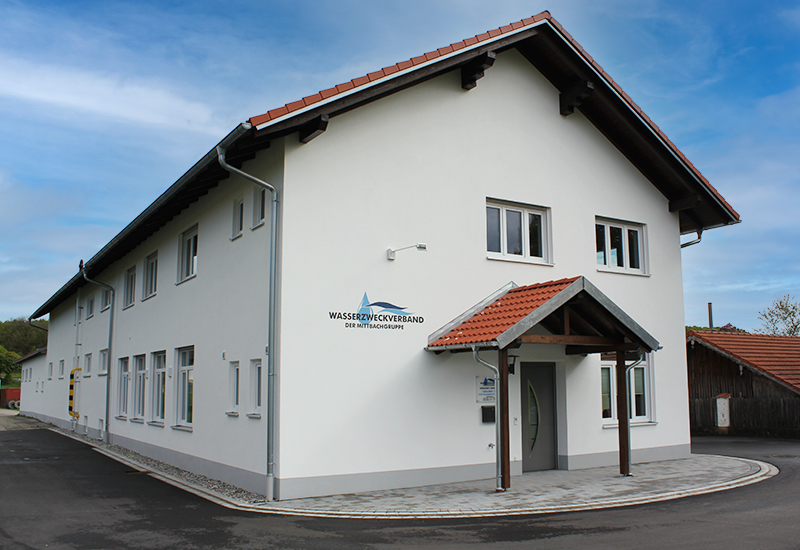 Gebäude des Wasserzweckverbandes der Mittbachgruppe